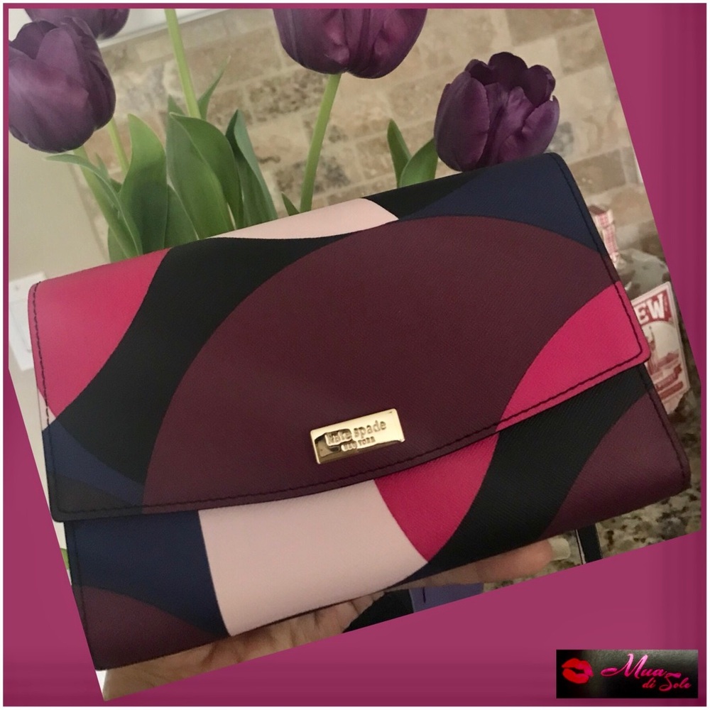🆕KATE♠️SPADE Winni Laurel Way Geo Spotlight - Picture 3 of 7